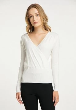 DREIMASTER BARADELLO - Jersey De Punto - Wollweiss, Mujer