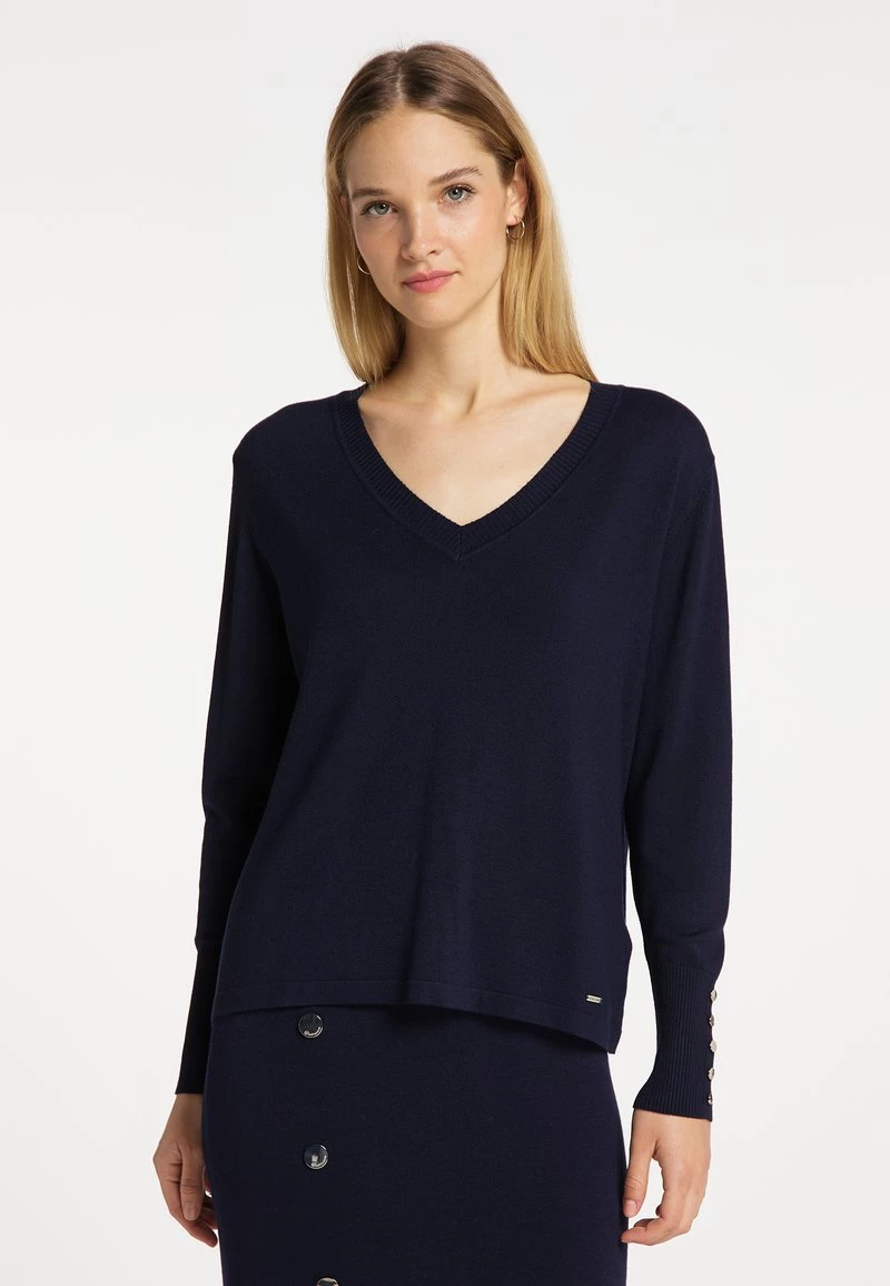 Mujer DREIMASTER BARADELLO - Jersey De Punto - Marine 2 Mujer DREIMASTER BARADELLO - Jersey De Punto - Marine - Imagen 2