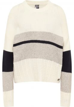 DREIMASTER INCUS - Jersey De Punto - Beige/light Grey/black, Mujer -Tienda DreiMaster barata a6992c85f8544de6b4e1dcac250c501f