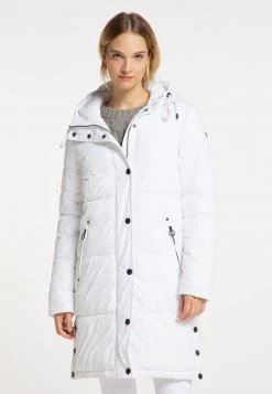 Mujer DREIMASTER EISSEGLER - Abrigo De Invierno - Weiss