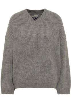 Mujer DREIMASTER INCUS - Jersey De Punto - Dunkelgrau Melange -Tienda DreiMaster barata a7963354432b486ca2b048de0f0995f5