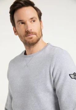 Hombre DREIMASTER KILATA - Sudadera - Hellgrau Melange 8 Hombre DREIMASTER KILATA - Sudadera - Hellgrau Melange -Tienda DreiMaster barata a7ed6f1b86c54adaabd32e3b19175396