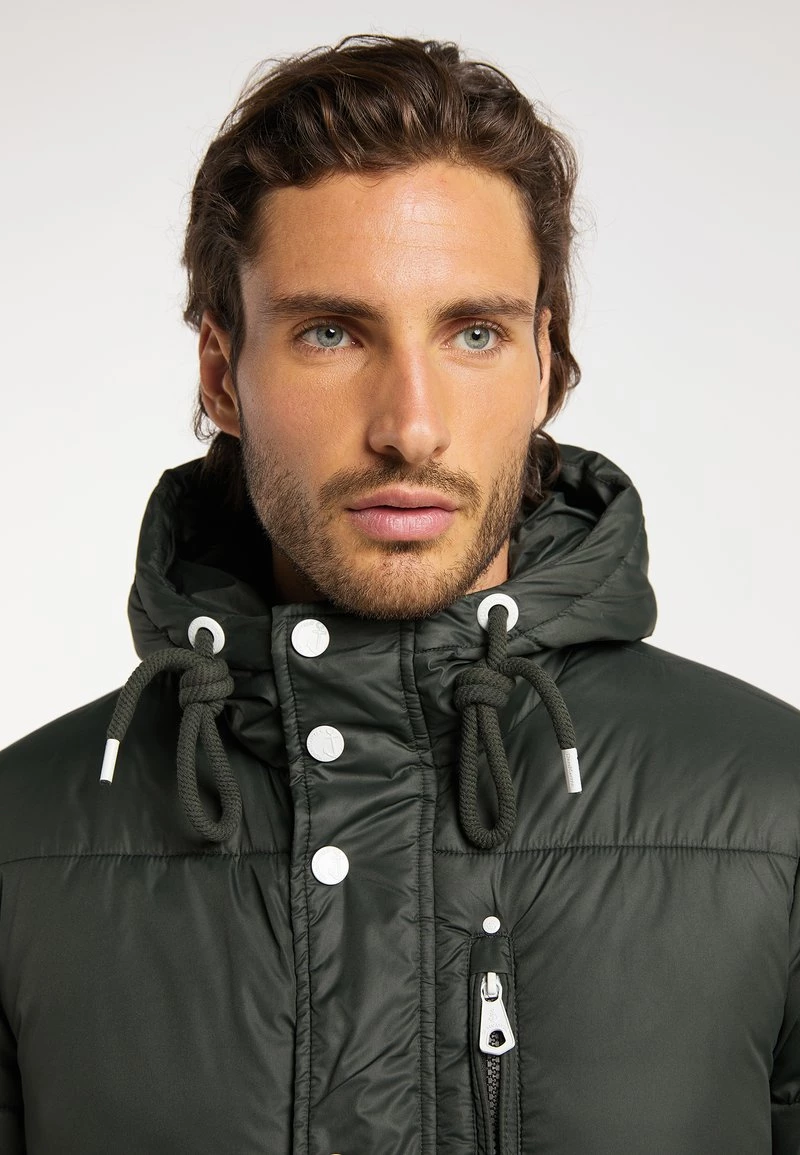 Hombre DREIMASTER EISSEGLER - Abrigo De Invierno - Dunkeloliv 4 Hombre DREIMASTER EISSEGLER - Abrigo De Invierno - Dunkeloliv - Imagen 4