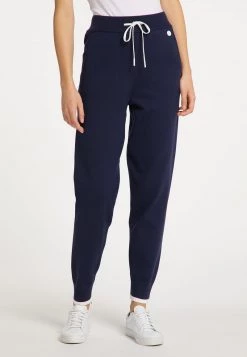 Mujer DREIMASTER BRIDGEPORT - Pantalones Deportivos - Marine