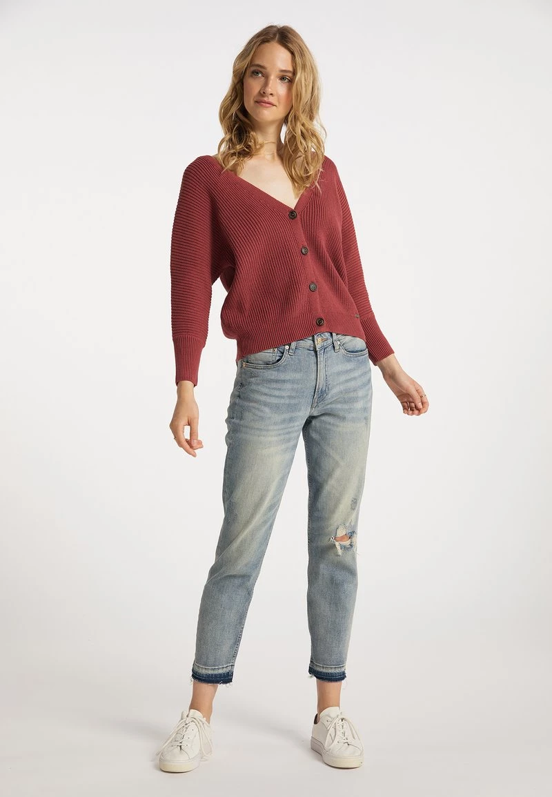 Mujer DREIMASTER INCUS - Chaqueta De Punto - Kupferrosa 2 Mujer DREIMASTER INCUS - Chaqueta De Punto - Kupferrosa - Imagen 2