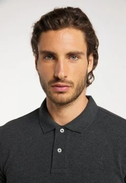 Hombre DREIMASTER BRIDGEPORT - Polo - Dunkelgrau Melange -Tienda DreiMaster barata a897d8f18081411fb5e669d9102c496a