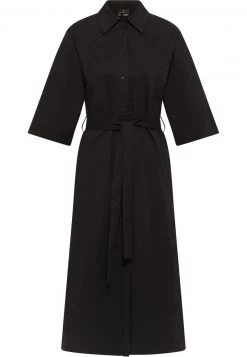 DreiMaster Mujer Vestido Camisero - Schwarz -Tienda DreiMaster barata a8c8ce12c2f244a0a8bf3c831e042cf1