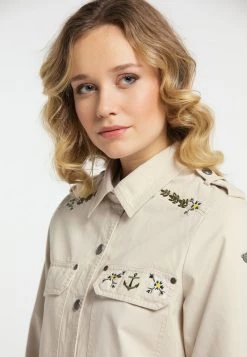 DreiMaster Mujer Chaqueta Fina - Cream -Tienda DreiMaster barata a8f93dd66d7640778ed3a8487c849faa