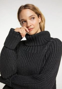 Mujer DREIMASTER KEYTI - Jersey De Punto - Grau Melange -Tienda DreiMaster barata a915bc8a8c61432482c53637dc0c69dc