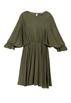 DreiMaster Mujer KLEID - Vestido Ligero - Militär Oliv -Tienda DreiMaster barata a9361803a76d4770a038a266293e0a8a