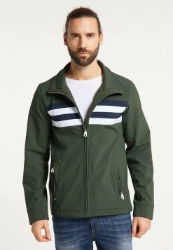 Hombre DREIMASTER BRIDGEPORT - Chaqueta De Entretiempo - Dunkeloliv Nachtblau