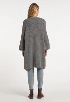 DREIMASTER INCUS - Chaqueta De Punto - Dunkelgrau Melange, Mujer -Tienda DreiMaster barata aa26fbcb1afd47429b6a27dbe24d73e1