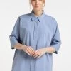 DreiMaster OVERSIZED - Camisa - Graublau, Mujer