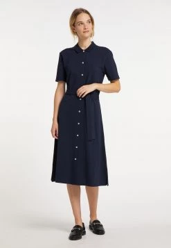 Mujer DREIMASTER BRIDGEPORT - Vestido Ligero - Marine -Tienda DreiMaster barata aba1d950bf21400e9ae5bd29f4e2b6e1