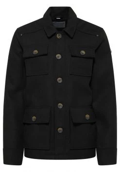 Hombre DREIMASTER KEYTI - Chaqueta De Entretiempo - Schwarz -Tienda DreiMaster barata ac9669d524f14c648434e440a9bdfecb