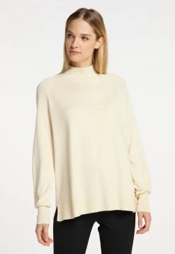 Mujer DREIMASTER BARADELLO - Jersey De Punto - Wollweiss