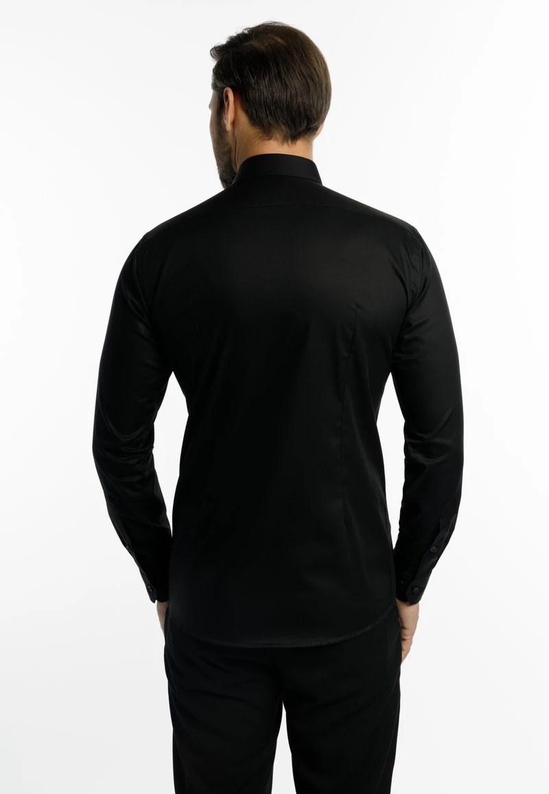 DreiMaster Hombre Camisa Elegante - Schwarz 3 DreiMaster Hombre Camisa Elegante - Schwarz - Imagen 3