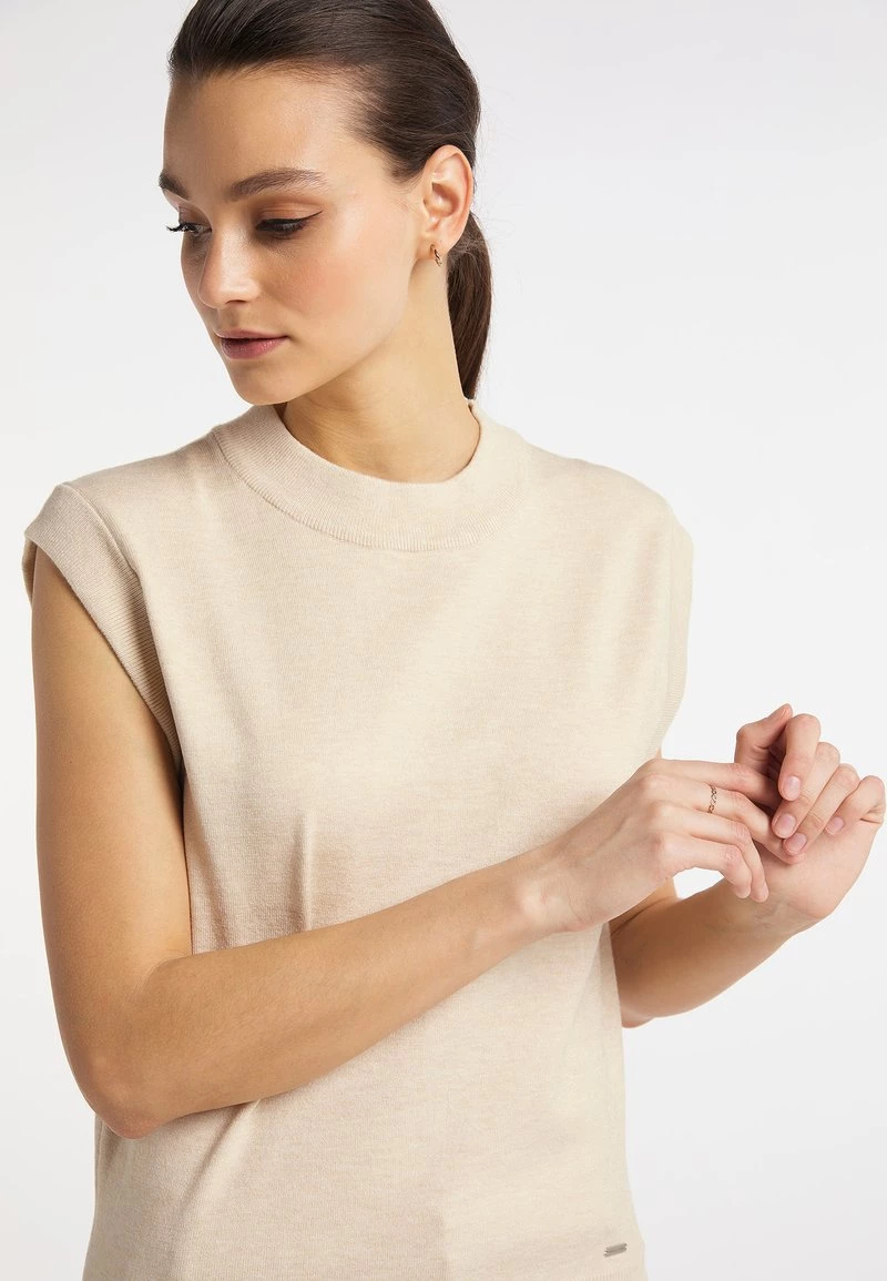 DreiMaster Camiseta Básica - Hellbeige, Mujer 4 DreiMaster Camiseta Básica - Hellbeige, Mujer - Imagen 4