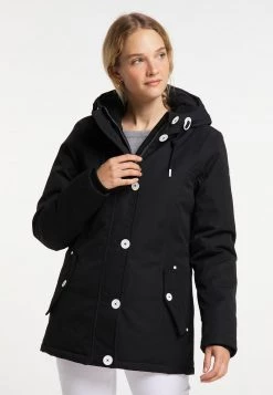 Mujer DREIMASTER STORMCLOUD - Abrigo De Invierno - Schwarz