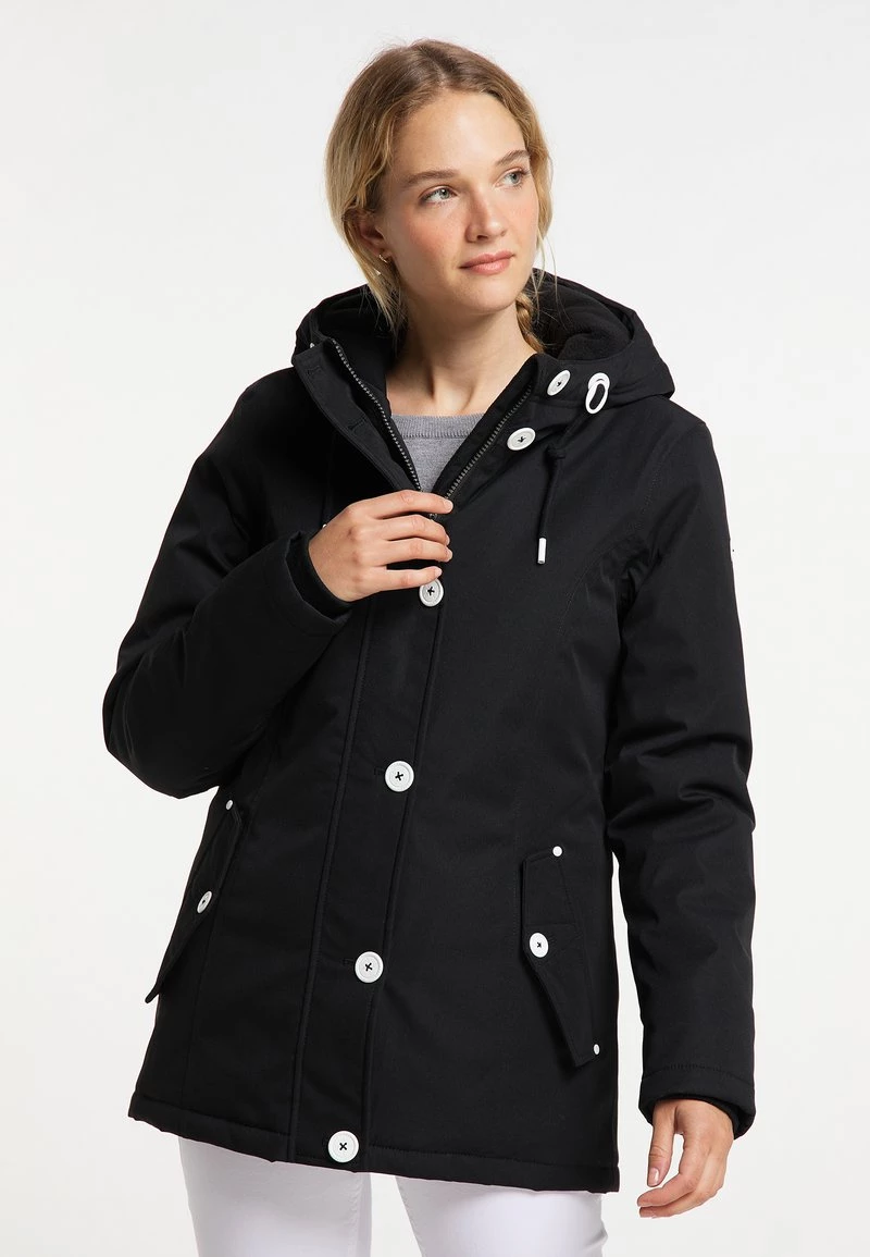 Mujer DREIMASTER STORMCLOUD - Abrigo De Invierno - Schwarz 1 Mujer DREIMASTER STORMCLOUD - Abrigo De Invierno - Schwarz