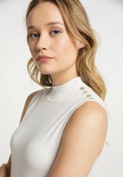 Mujer DREIMASTER BARADELLO - Jersey De Punto - Wollweiss -Tienda DreiMaster barata af17c4cd6a234c0bbdb53a92d40bb261