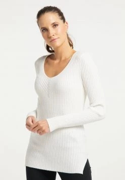 DREIMASTER MALEGNANO - Jersey De Punto - Wollweiss, Mujer