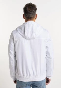 Hombre DREIMASTER FESTLAND - Chaqueta Fina - Weiss -Tienda DreiMaster barata b032cf4b9de1482f95b252aa0a26daa8