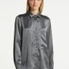Mujer DREIMASTER BARADELLO - Camisa - Grau Oliv