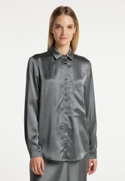 Mujer DREIMASTER BARADELLO - Camisa - Grau Oliv