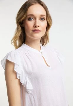 Mujer DREIMASTER FUMO - Blusa - Wollweiss -Tienda DreiMaster barata b0478b8399bb44f686aa4db7f2751694