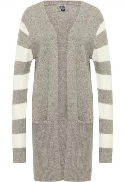 Mujer DREIMASTER INCUS - Chaqueta De Punto - Grau Melange -Tienda DreiMaster barata b04a50bf14ca482db5b42fd9ded2a013