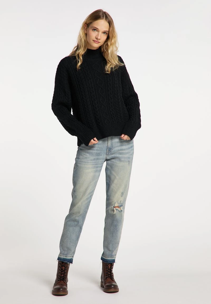 Mujer DREIMASTER KEYTI - Jersey De Punto - Schwarz 2 Mujer DREIMASTER KEYTI - Jersey De Punto - Schwarz - Imagen 2