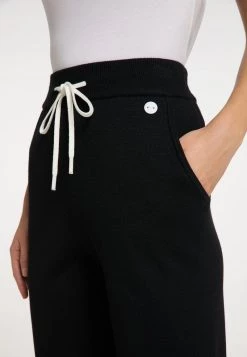 Mujer DREIMASTER BRIDGEPORT - Pantalones Deportivos - Schwarz -Tienda DreiMaster barata b0e544895c4f4404bfa98b1ce5d54afe