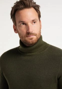 DREIMASTER TAXIEN - Jersey De Punto - Militär Grün Schwarz, Hombre -Tienda DreiMaster barata b0fcc0ac11064595a85eee11a5fc4a04