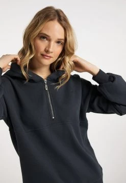 Mujer DREIMASTER TAKELAGE - Sudadera Con Cremallera - Dunkelmarine -Tienda DreiMaster barata b1047b8d75c54935bbb702adb397c275