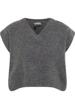 Mujer DREIMASTER INCUS - Camiseta Básica - Grau Melange -Tienda DreiMaster barata b1f7646796d747bdb0a07f2a44c1353b