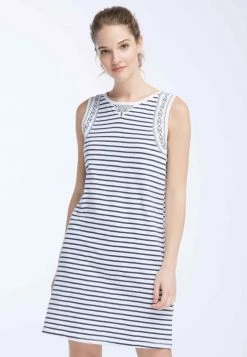 DreiMaster Mujer Vestido Informal - Dark Blue