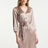 Mujer DREIMASTER BARADELLO - Vestido Informal - Beige