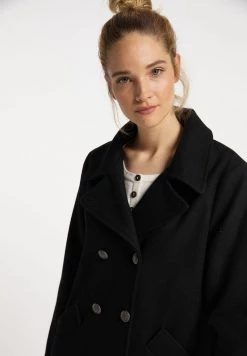 DREIMASTER KEYTI - Chaqueta De Entretiempo - Schwarz, Mujer -Tienda DreiMaster barata b27b3e4f9db944f081affd09227a62c9