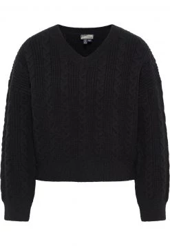 Mujer DREIMASTER INCUS - Jersey De Punto - Schwarz -Tienda DreiMaster barata b38933b4761f45369490e2a172531f90