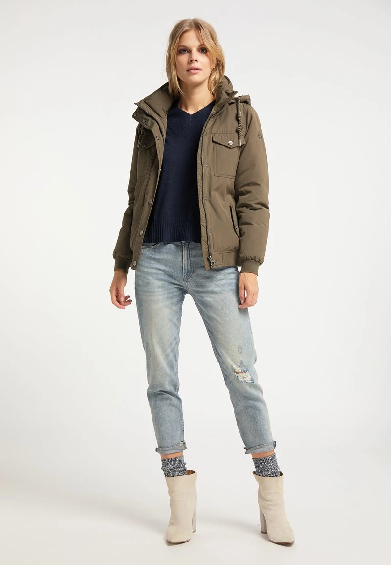 DreiMaster Mujer Chaqueta De Invierno - Militär Oliv 2 DreiMaster Mujer Chaqueta De Invierno - Militär Oliv - Imagen 2