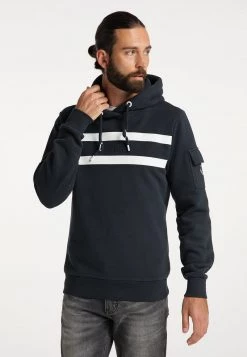 Hombre DREIMASTER KILATA - Jersey Con Capucha - Dunkelmarine