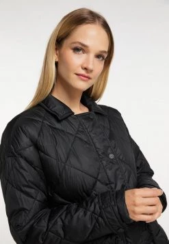 Mujer DREIMASTER BARADELLO - Abrigo De Invierno - Schwarz -Tienda DreiMaster barata b4732322dfff43dbac095e0127735ea6