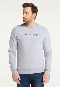Hombre DREIMASTER PALPITO - Sudadera - Hellgrau Melange