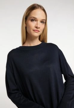 Mujer DREIMASTER BARADELLO - Jersey De Punto - Marine -Tienda DreiMaster barata b520ca438f1e41bcaf25d102e3337c72