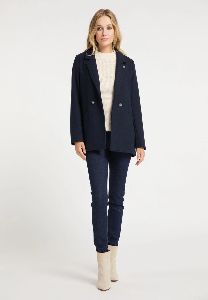DreiMaster Mujer Abrigo Corto - Marine 2 DreiMaster Mujer Abrigo Corto - Marine - Imagen 2