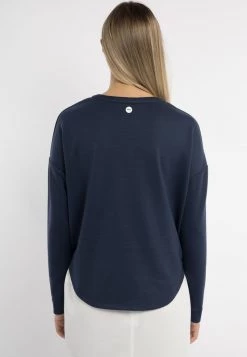 DreiMaster Mujer Sudadera Con Cremallera - Marine -Tienda DreiMaster barata b642d3ad1cef4462a58bd0db53d0f8e7