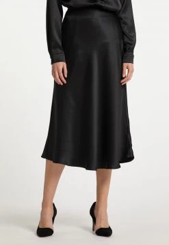 DREIMASTER BARADELLO - Falda Acampanada - Schwarz, Mujer