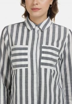 Mujer DREIMASTER BLUSE - Camisa - Marine Weiss 8 Mujer DREIMASTER BLUSE - Camisa - Marine Weiss -Tienda DreiMaster barata b6a7818c6d95403d9e8d28c031d5cec8