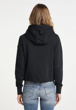 Mujer DREIMASTER TAKELAGE - Sudadera Con Cremallera - Schwarz -Tienda DreiMaster barata b76931effeef407cbb950321fb5e8c08